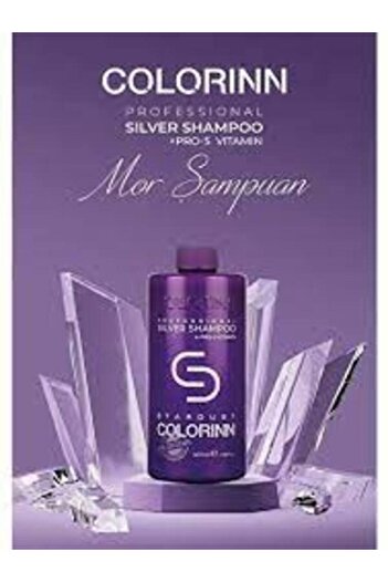 Colorinn Stardust Silver Purple Pro 5 Vitamin Shampoo 500 ml