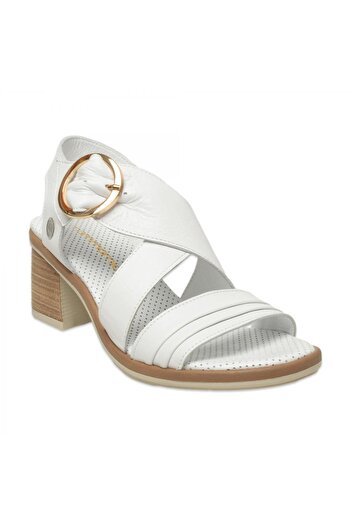 Mammamia D25Ys-2605 Casual White Women's Sandals