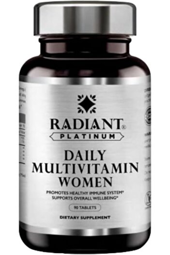 RADIANT PLATINUM Daily Multivitamin Women | Promotes Healthy Immune System | Supports Overall Wellbe