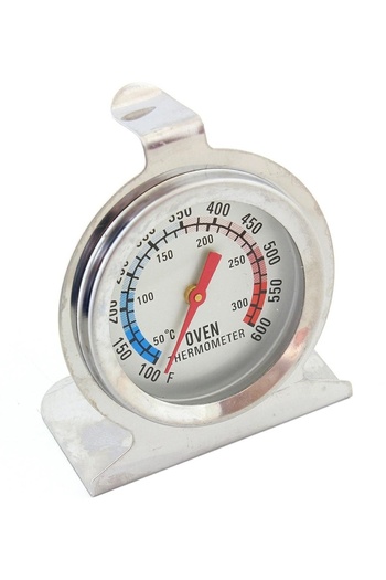 zola Oven thermometer indicator, up to 300 °C, stainless steel, silver