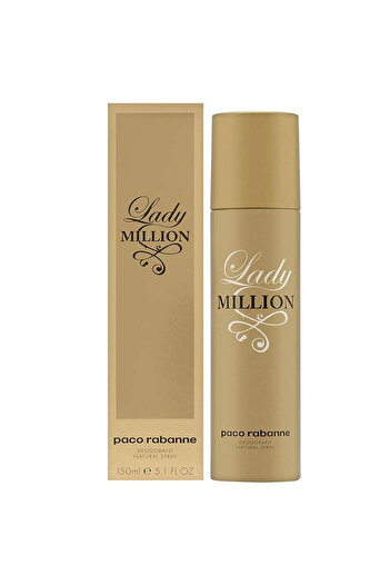 Paco Rabanne Deo Spray Paco Rabanne Lady Million, 150 ml, Deo Spray, 150 ml