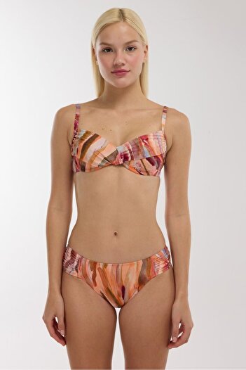 AYYILDIZ 4673 Coral Recovery Bikini Set