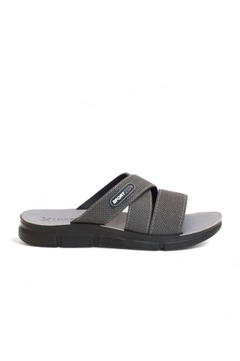 GEZER 2172-Luxter Panda Cross Rope Men's Slippers Compatible for Daily, Pool and Beach
