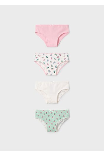 MAYORAL Girl's 4-Piece Panties Set Powder 10901