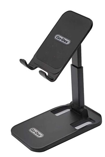 Go-Des Go-Deez GD-HD707 Lazy Bracket Black Desktop Phone Holder