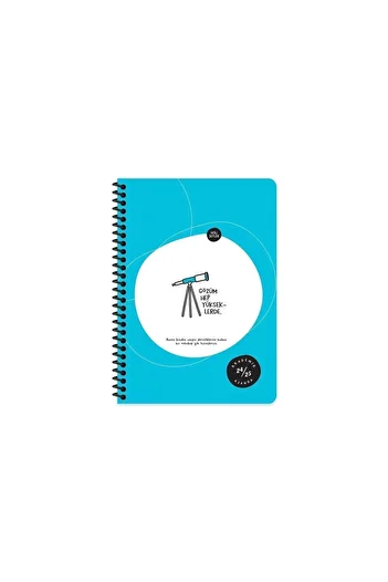 STOREMAX A5 spiral academic agenda - my eyes are up high