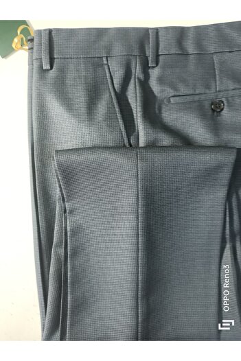 LAMPART Regular Polyviscose Fabric Trousers