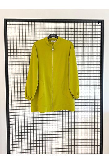 Armine Trend New Season Modaayka Τούνικ-μπουφάν με πέτρες στην πλάτη Κρεπ ύφασμα 25dsb552