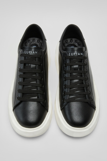 Lufian Erkek Sneaker Ayakkabı Siyah Beyaz günlük Tommy Gage white