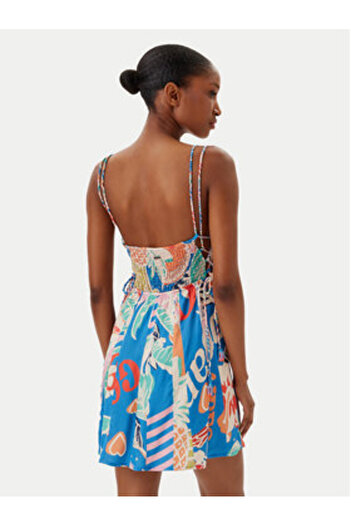 MAAJİ maaji Women Summer Dress PT2537CSD001 Colorful