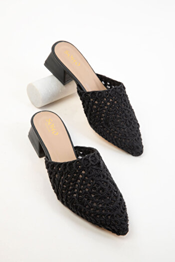 SOHO Black Women's Classic Heeled Shoes 20648