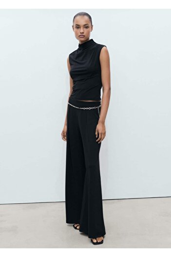 MANGO Woman Godeli Palazzo Trousers