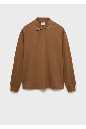 MANGO Man %100 pamuklu polo tişört