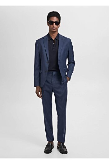 MANGO Man Super slim fit stretch fabric fabric pants