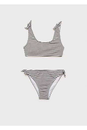 MANGO Kids Gestreifter Bikini