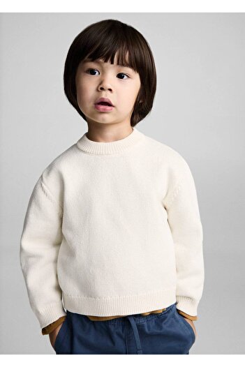 MANGO Baby Cotton knit sweater