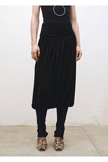 MANGO Woman Balloon Midi Skirt