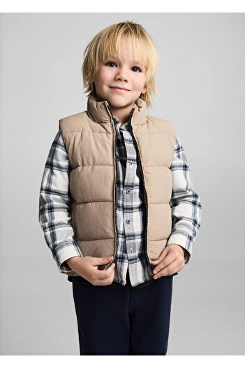 MANGO Baby Quilted Vest