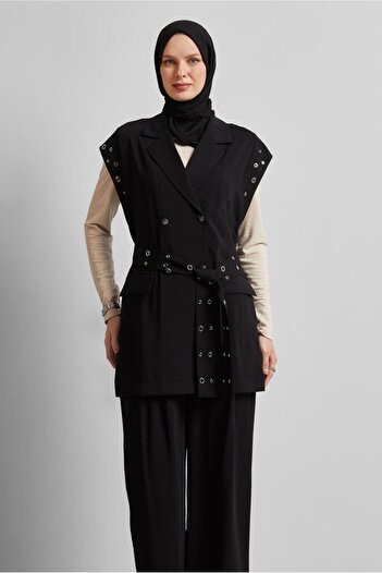 Alvina Belted Trousers Suit 45382