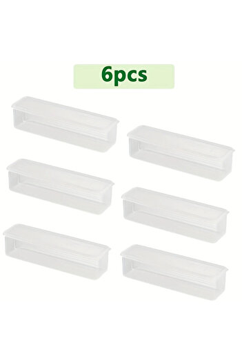 Choice 6pcs Refrigerator fresh-keeping storage box, fresh-keeping artifact,Small Food Preservation Boxes,Tr