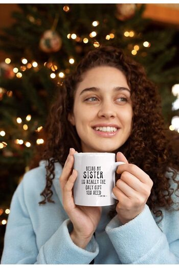 Be Care Funny Ceramic Coffee Mug by Cropsis, White