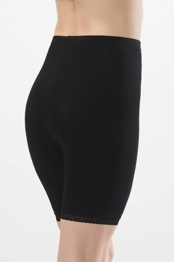 TÜREN Türen Women's Lace Cotton Lycra Short Tights