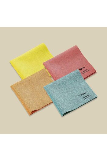 Silva Premium Multi-Purpose Cloth 4-Piece