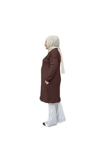 Sevda Kılınç Plus Size Wrap Tunic