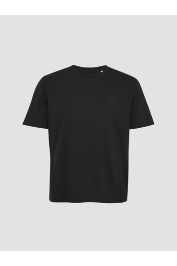 s.Oliver Short-sleeved T-shirt with a scoop neck, men's big sizes,