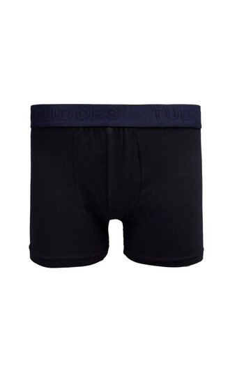 Tudors Men's 2-Piece Cotton Lycra Flexible Fabric Navy Blue Boxers