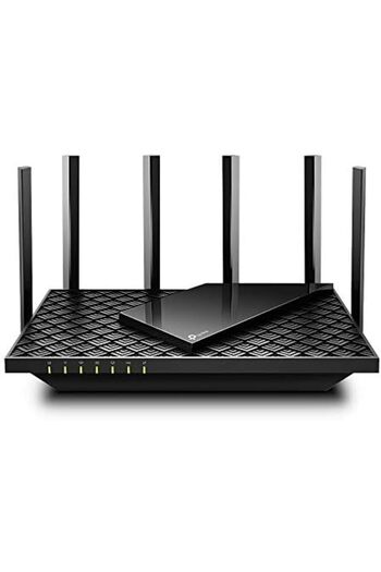 TP-LINK راوتر TP-Link AX5400 Wi-Fi 6 (Archer AX73) - راوتر إنترنت لاسلكي ثنائي النطاق جيجابت، أسود
