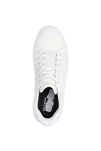 SKECHERS Αθλητικά Skechers Court Break - Διπλά, Λευκά, Ανδρικά