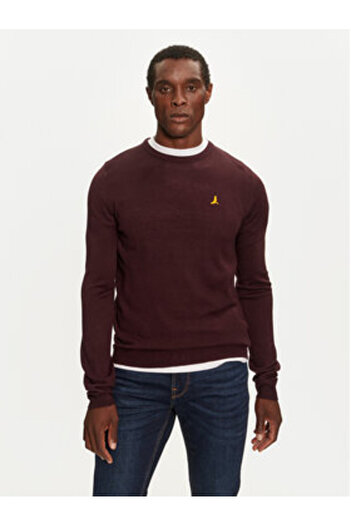 Brave Soul Men's Sweater MK-230EINSTEIN4 Burgundy