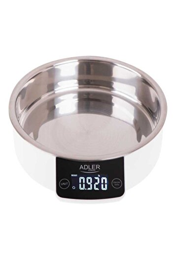 adler Adler AD3166 Kitchen Scale White
