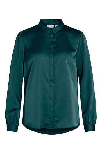 VILA vila Women's Shirt 14063320 Green