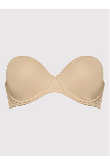 Calvin Klein Sutien push-up pentru femei 0000F2660E bej