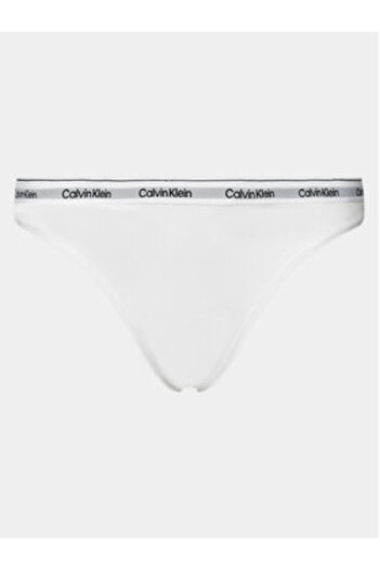 Calvin Klein Lenjerie intimă Calvin Klein Tanga pentru femei 000QD5043E Alb