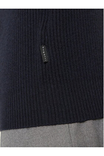 BUGATTI Men's Sweater 65563B-7400 Navy Blue