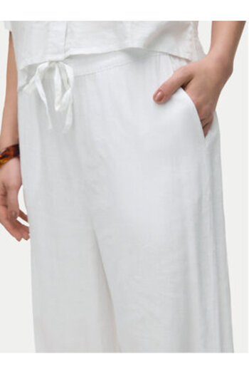 Vero Moda vero moda Women's Fabric Trousers 10305091 White
