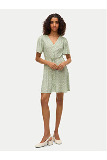 Vero Moda Women's Summer Dress 10292845 Green