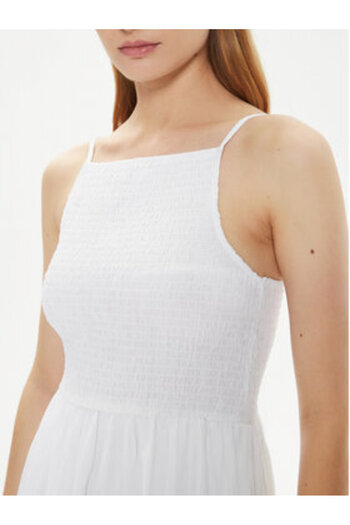 Brave Soul Rochie de vară pentru femei LDRW-659MIAWH albă
