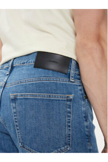 Calvin Klein Pantaloni scurți din denim pentru bărbați K10K112941 albaștri