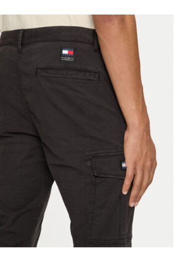 Tommy Jeans Men's Fabric trousers DM0DM19489 Black