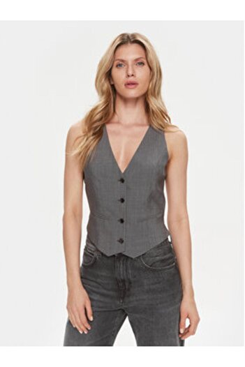 BOSS Women's Vest 50513132 Gray