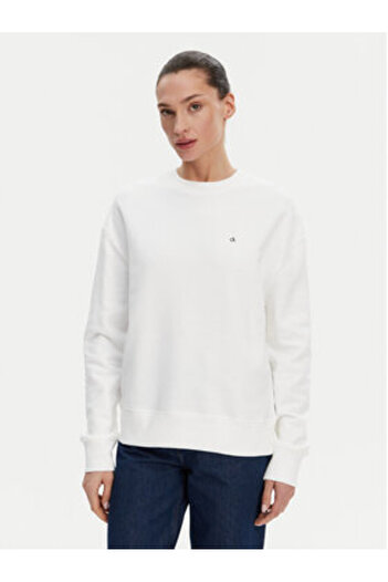 Calvin Klein Women's Sweatshirt K20K208092 White