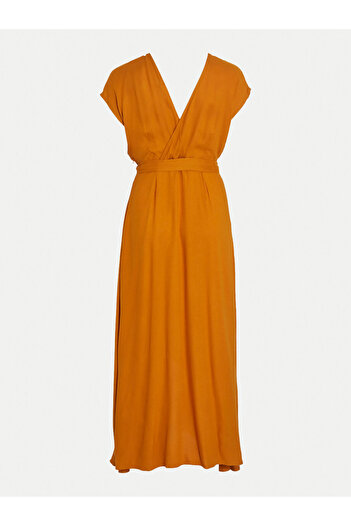 VILA vila Women's Casual Dress 14096205 Orange