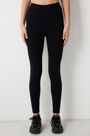 Penti Black High Waist Clean Ankle Length Basic Leggings