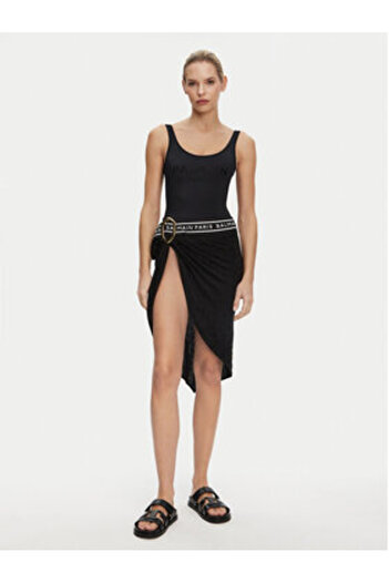 BALMAIN Women's Pareo BKG432120 Black