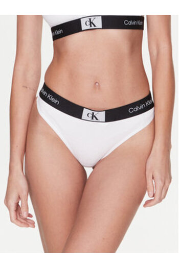 Calvin Klein Lenjerie intimă Calvin Klein Tanga pentru femei 000QF7221E Alb