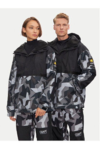 COLOURWEAR Unisex Snowboard Jacket 7010289C9600 Black, Grey